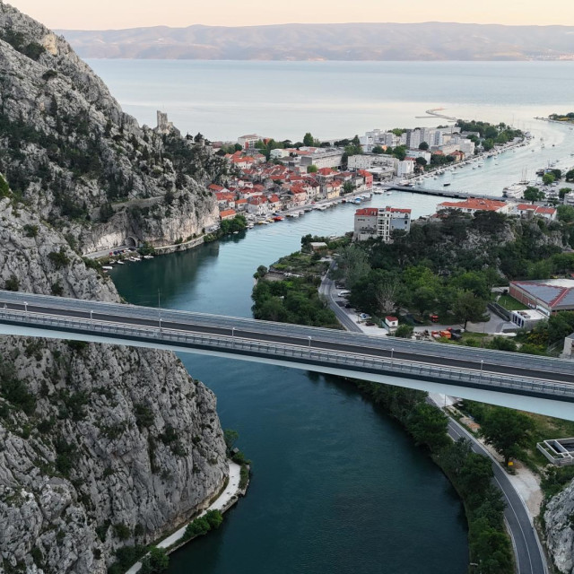 Most Cetina, omiška obilaznica