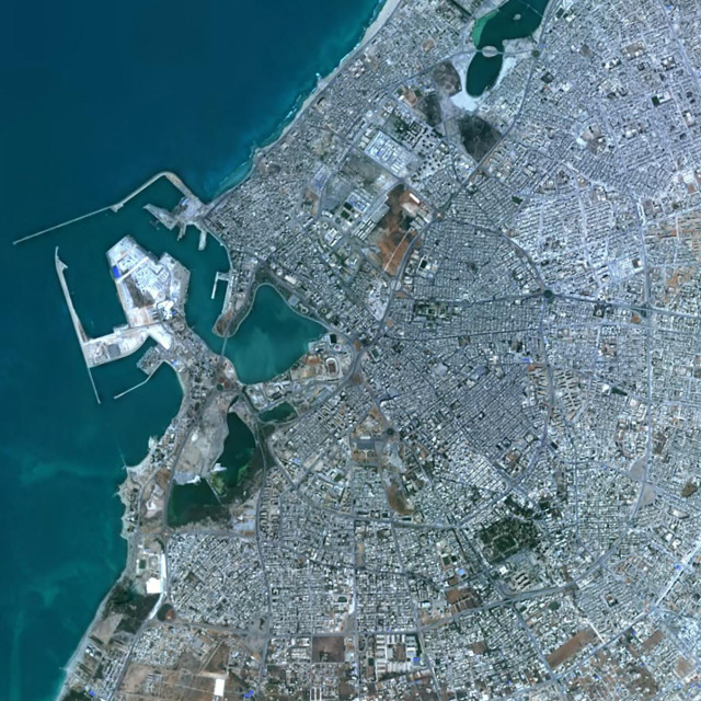 Benghazi, obala Libije, arhivska fotografija