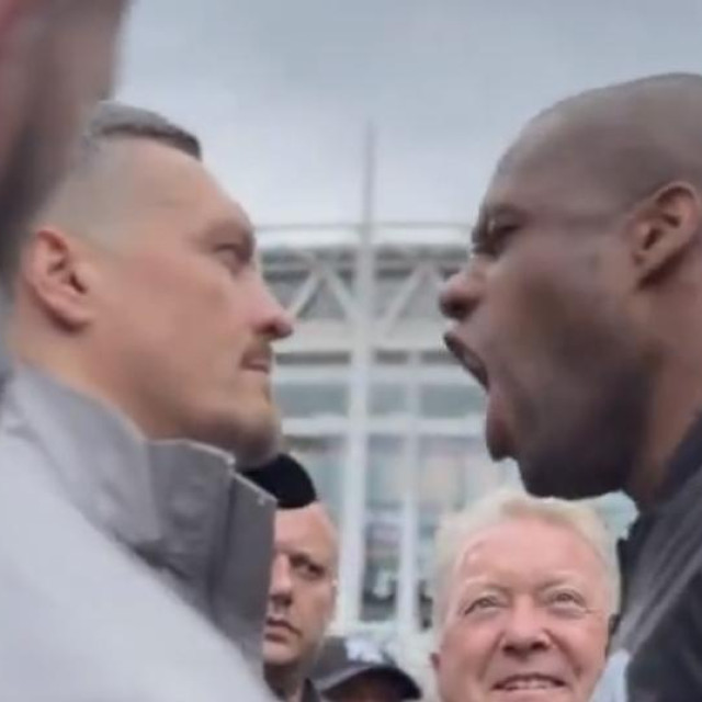 Oleksandr Usik i Daniel Dubois