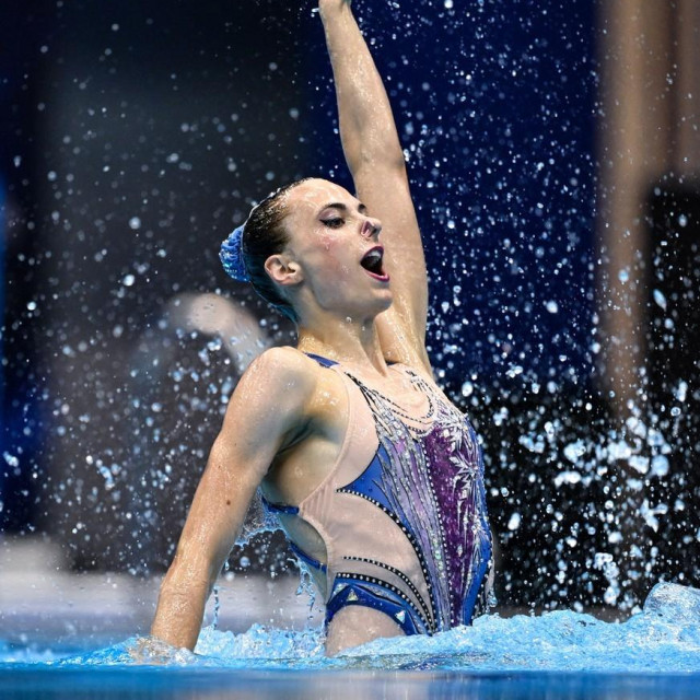 Matea Butorac tijeom nastupa u Fukuoki prije dvije godine