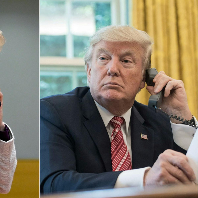 Ursula von der Leyen, Donald Trump