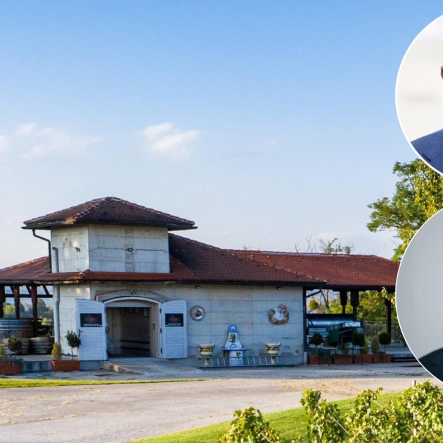 Vinarija Petrač. Vili Beroš i Hrvoje Petrač
