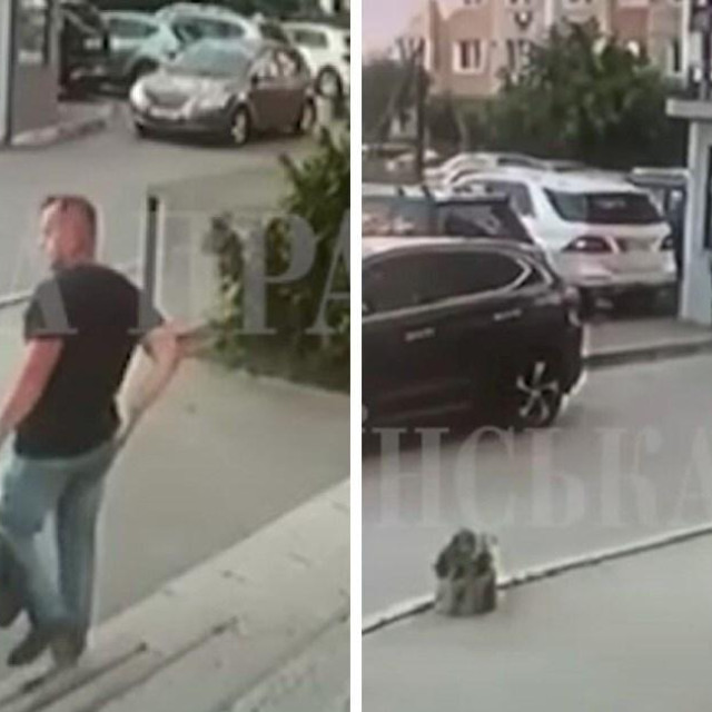 Nekoliko trenutaka prije atentata na Ivana Voroniča