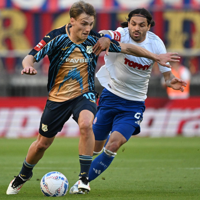 Hajduk - Rijeka: Toni Fruk i Filip Krovinović