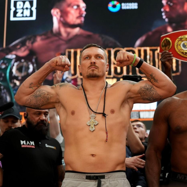 Oleksandr Usik i Daniel Dubois
