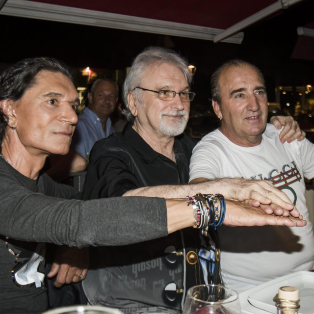 Pokojni Jasmin Stavros, Zlatko Pejaković i Mladen Grdović