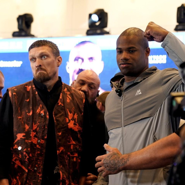 Oleksandr Usik i Daniel Dubois
