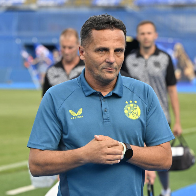 Trener Dinama Mario Kovačević