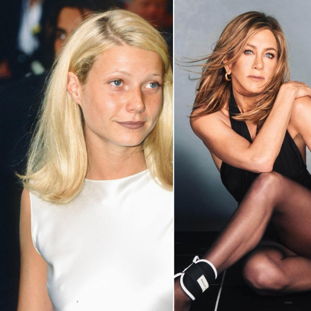 Brad Pitt i Gwyneth Paltrow, Jennifer Aniston