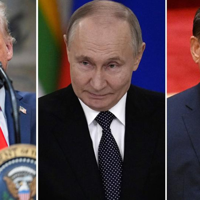 Vladimir Putin, Donald Trump i Xi Jinping