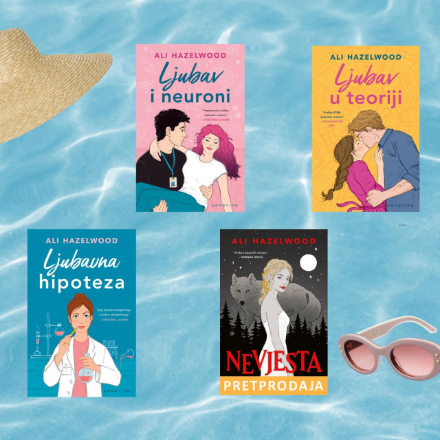 Dior sunčane naočale, John Lewis šešir, Sonatina knjige