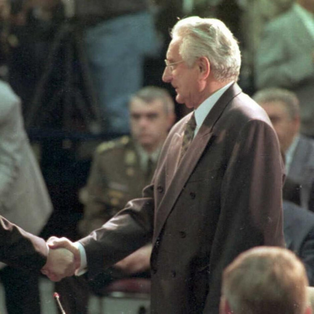 Alija Izetbegović, Franjo Tuđman (arhivska fotografija)