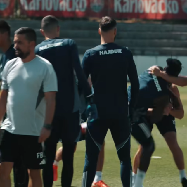 Hajdukov trening
