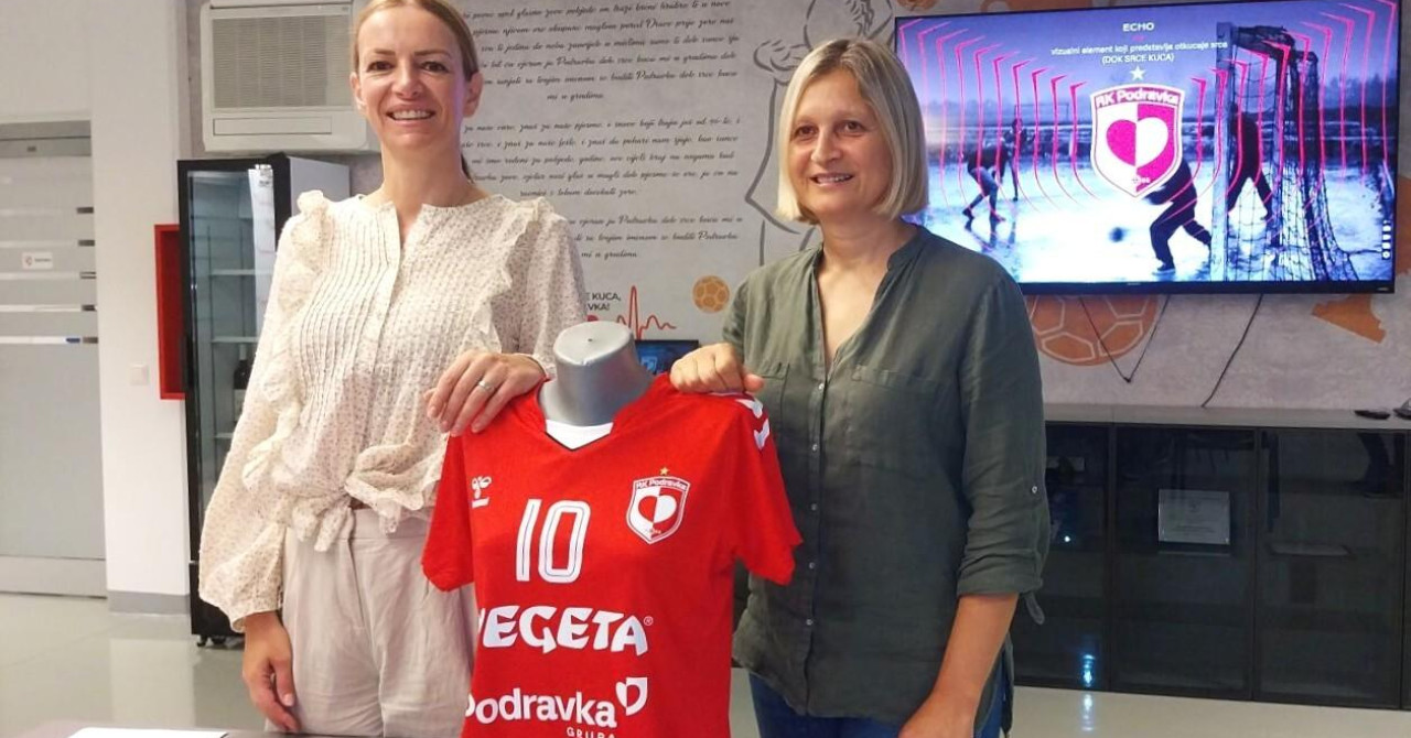 Rukometni klub Podravka ima novi grb i vizualni identitet, autor je Koprivničanac koji radi u Dimamu