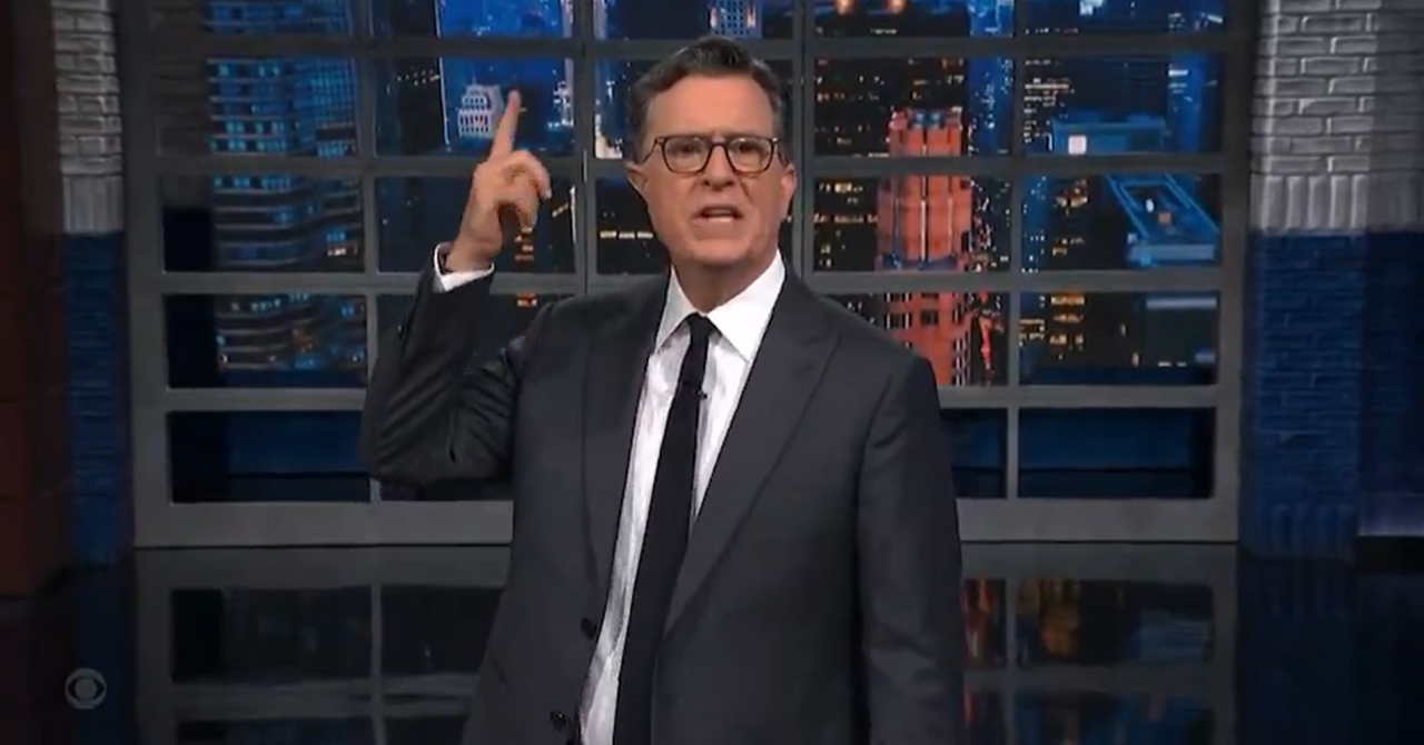 Stephen Colbert opsoval Trumpa po napovedi ukinitve oddaje