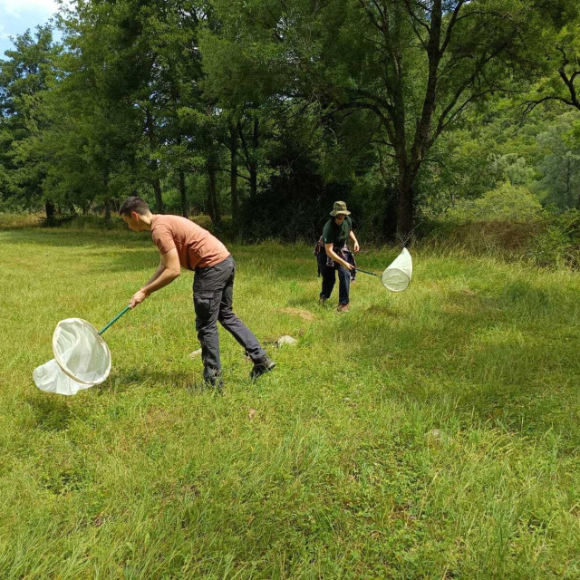 Članovi Udruge studenata biologije BIUS volontirali su u parku