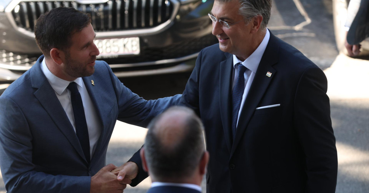 Plenković s ministrima stigao u prvi službeni posjet Splitu nakon više od četiri godine