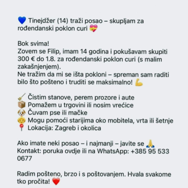 Oglas na društvenoj mreži