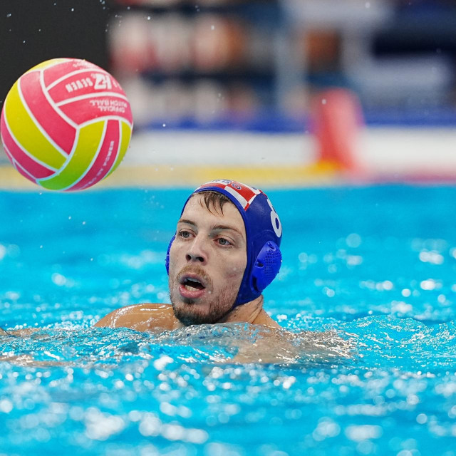 Vaterpolo, SP Singapur 2025, Hrvatska - Kina, Marko Žuvela
