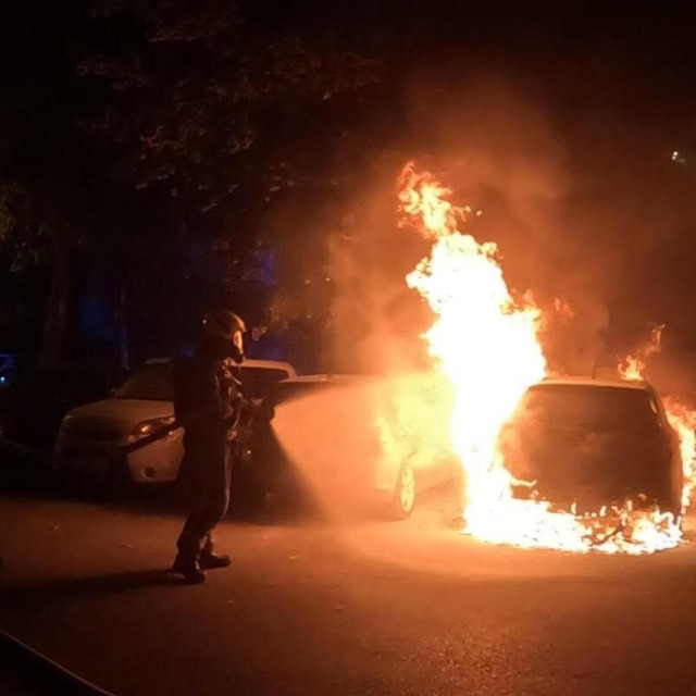 Zapalio se automobil na Knežiji