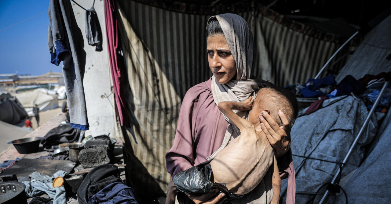 Zbog izraelske blokade humanitarne pomoći djeca u Gazi umiru od gladi. Sada su drugim državama dozvolili da je bacaju - padobranima