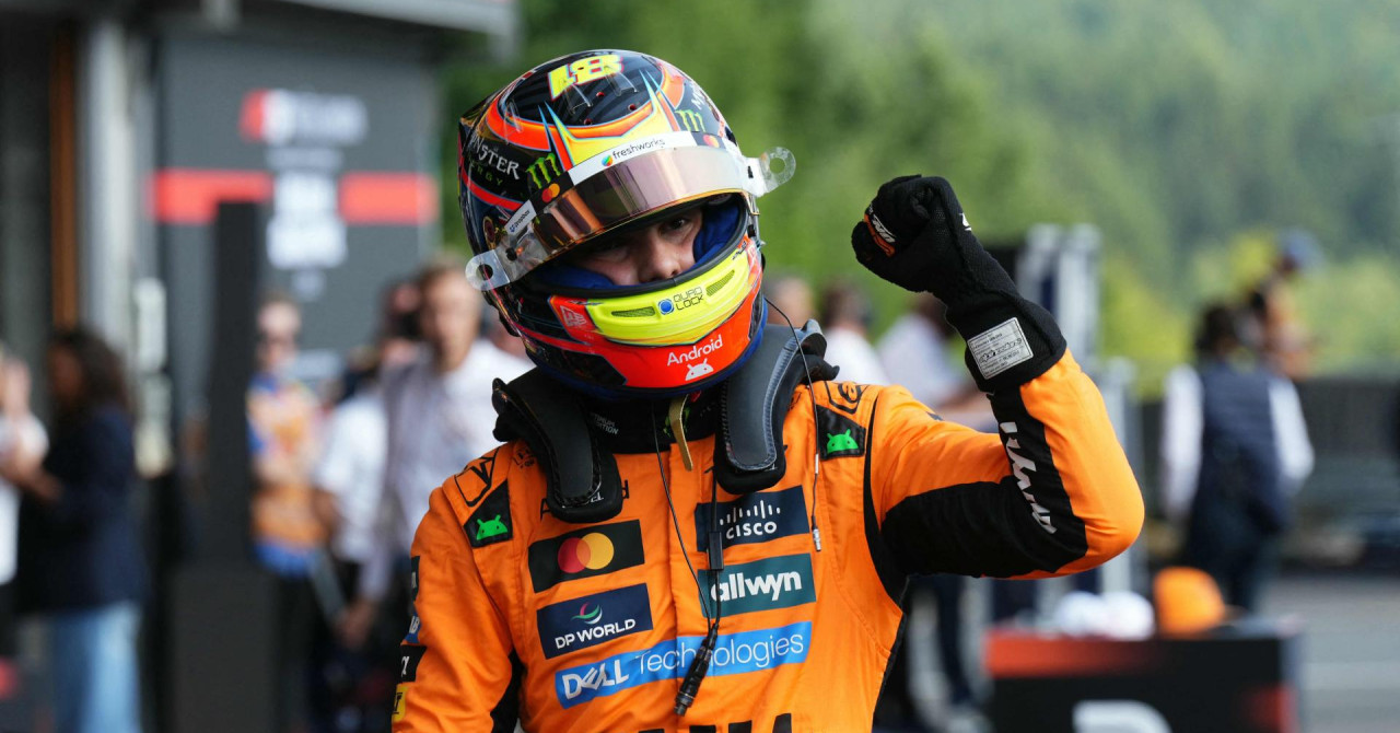 Piastri do sprinterskega pola v Spa, Hamilton in Mercedesi razočarali