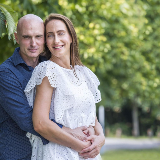 Boris Mišević sa suprugom Ana Mari