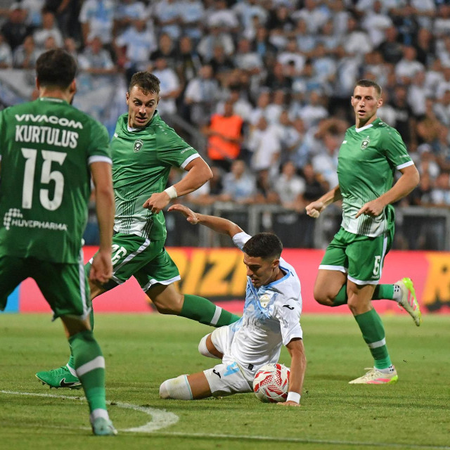 Kadar s utakmice Rijeka - Ludogorec