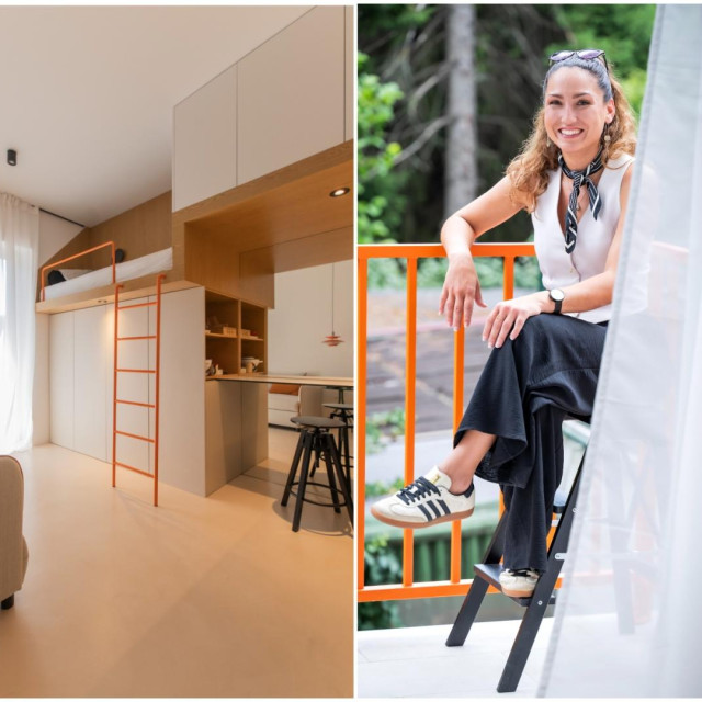 Sandra Jančić i stan od 17 kvadrata