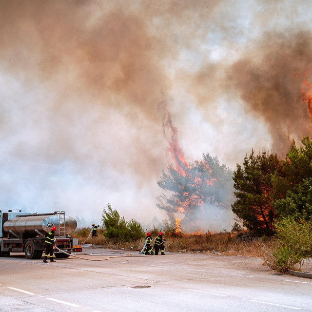 Požar kod Šibenika