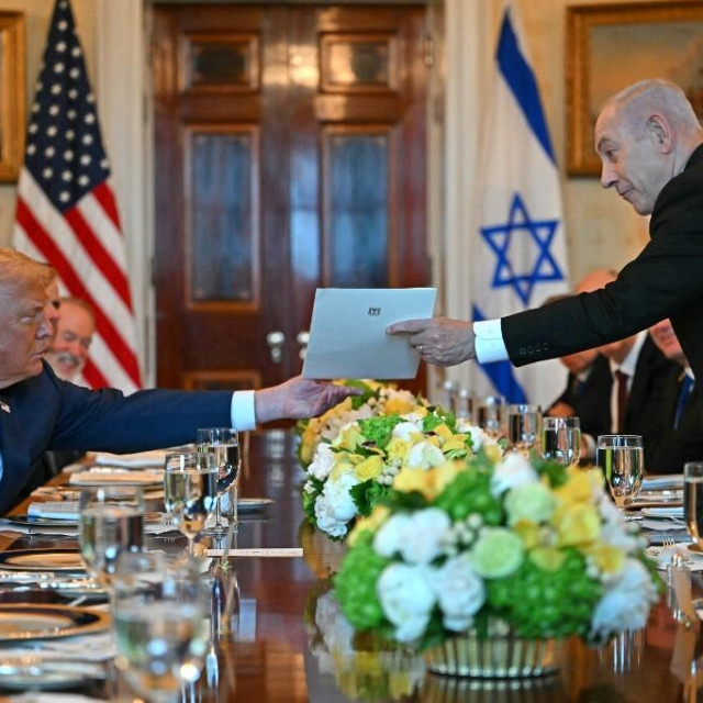 Donald Trump i Benjamin Netanyahu 