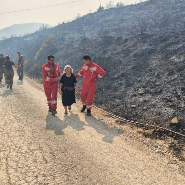 Posljedice požara kod Delvinea