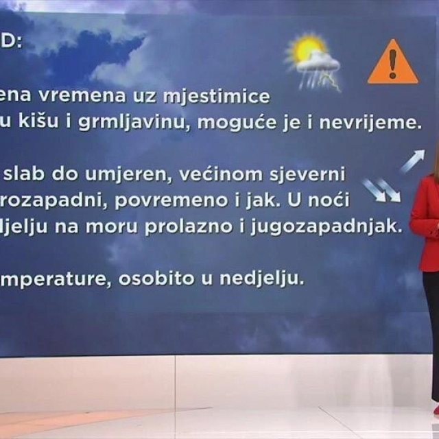 Prema najavama meteorologa, početak sljedećeg tjedna donosi kratkotrajno smirivanje, no već u noći na utorak novo pogoršanje