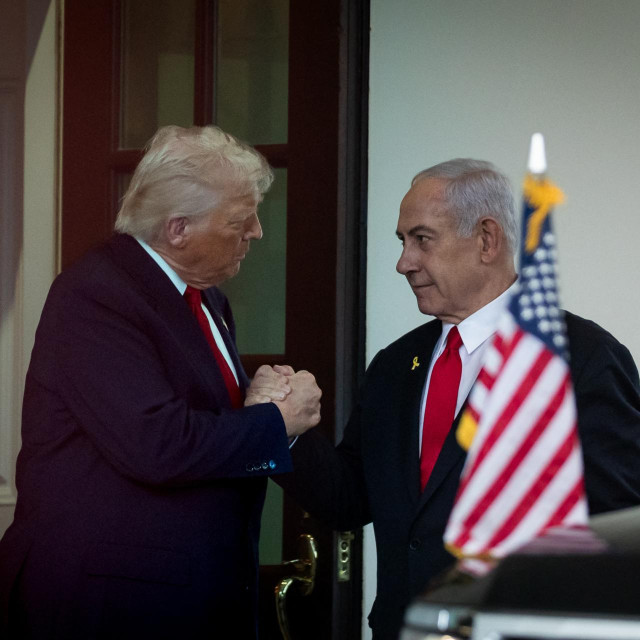 Donald Trump i Benjamin Netanyahu