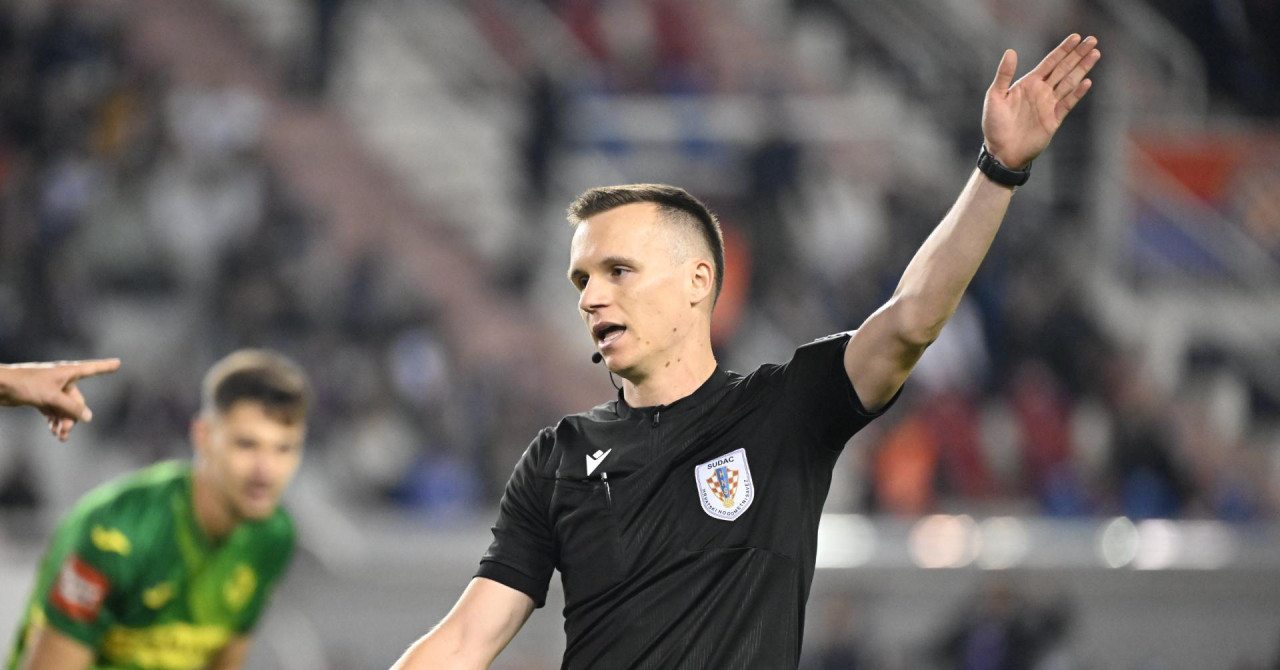 HNS umaknil sodnika Dadića s seznamov po reakcijah Dinama