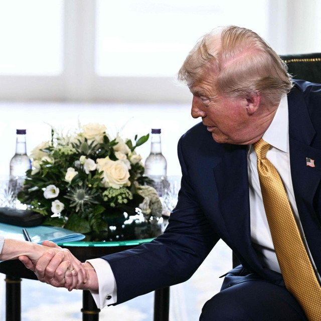 Donald Trump, Ursula von der Leyen