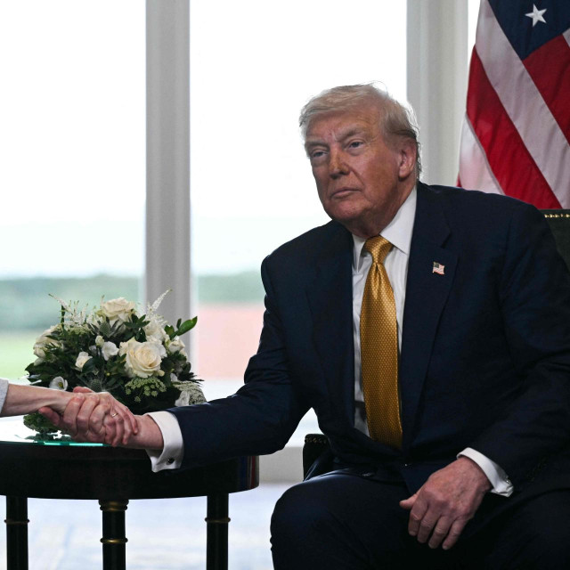 Ursula von der Leyen i Donald Trump
