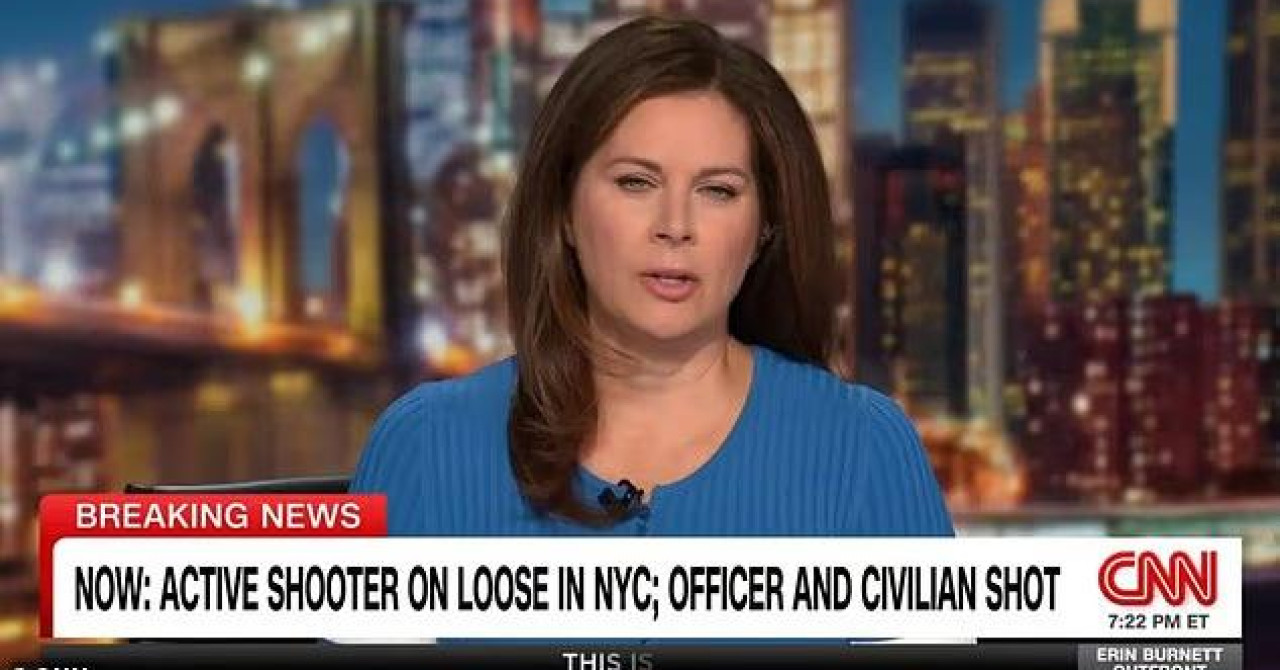 Voditeljica CNN-a Erin Burnett razburila javnost z opisom napadalca z Manhattna