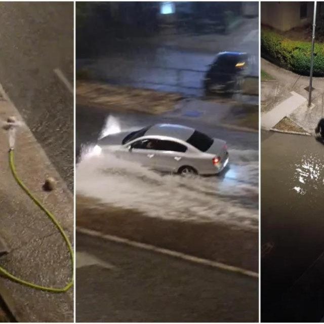Obilna kiša na jugu Dalmacije