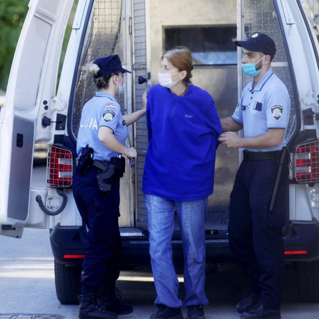 Majka 15-godišnjaka tijekom privođenja nakon tragedije kod Pule