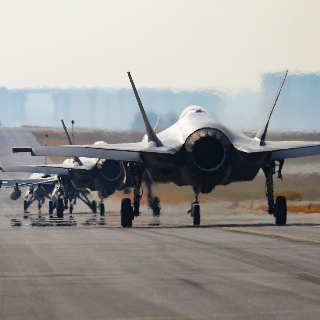Borbeni avioni F-35A na zračnom mitingu u Indiji