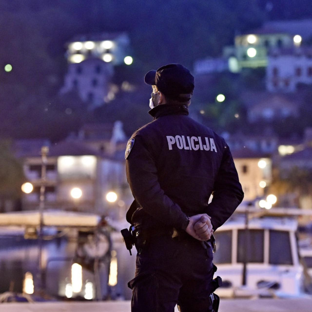Policija na Hvaru, arhivska fotografija