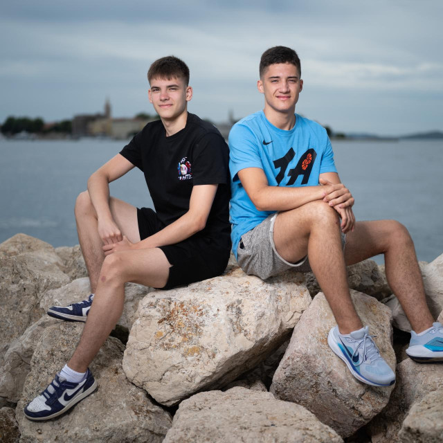 Andro Mirčeta i Toni Torbarina