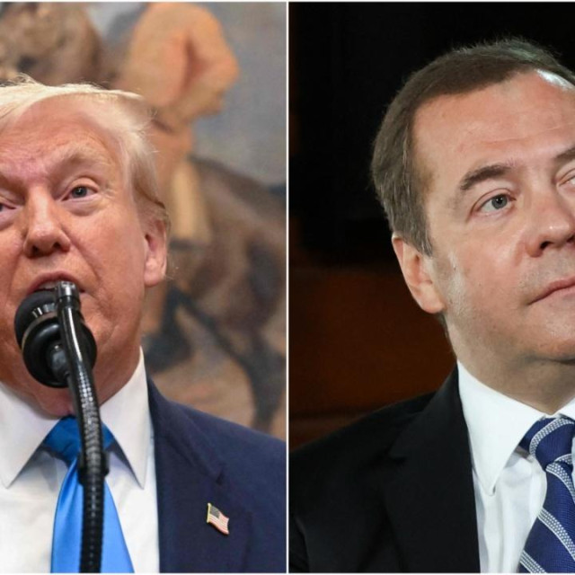 Donald Trump i Dmitrij Medvedev