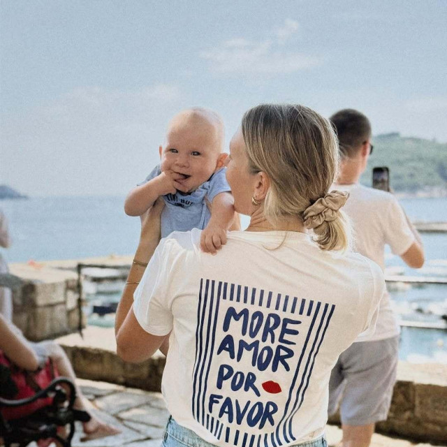 Za petomjesečnog sinčića Jadrana Paula kaže da jako voli more