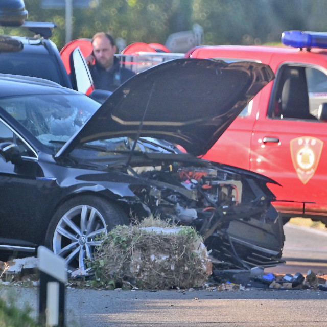 Teška prometna nesreća na državnoj cesti D75 kod Bala