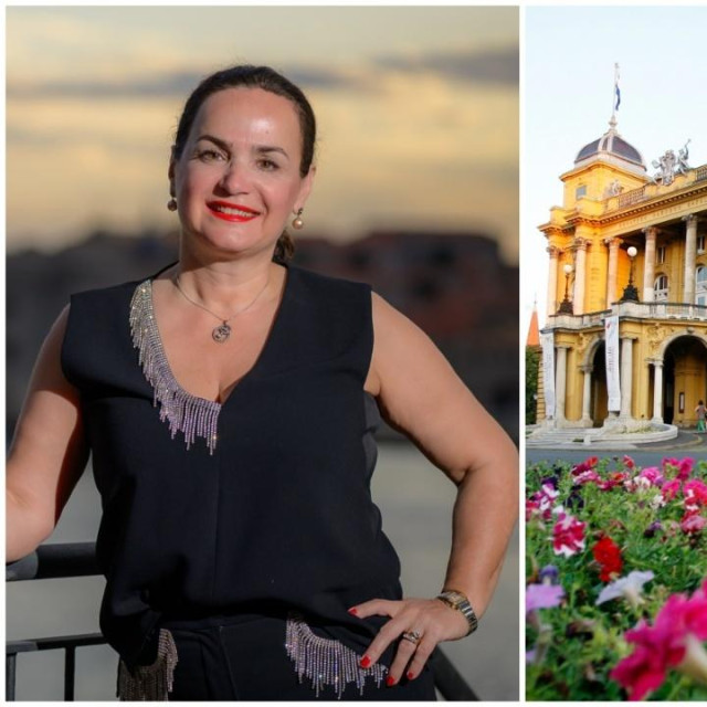 Iva Hraste Sočo, zgrada HNK u Zagrebu