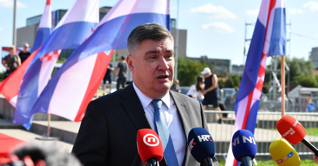 V Zagrebu potekal vojaški mimohod ob 30. obletnici operacije Oluja, odzivi deljeni