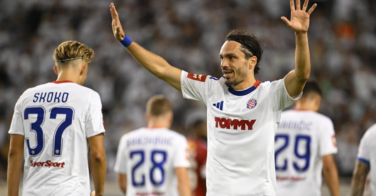 Krovinović komentiral dramatično zmago Hajduka nad Ziro v kvalifikacijah za Konferenčno ligo