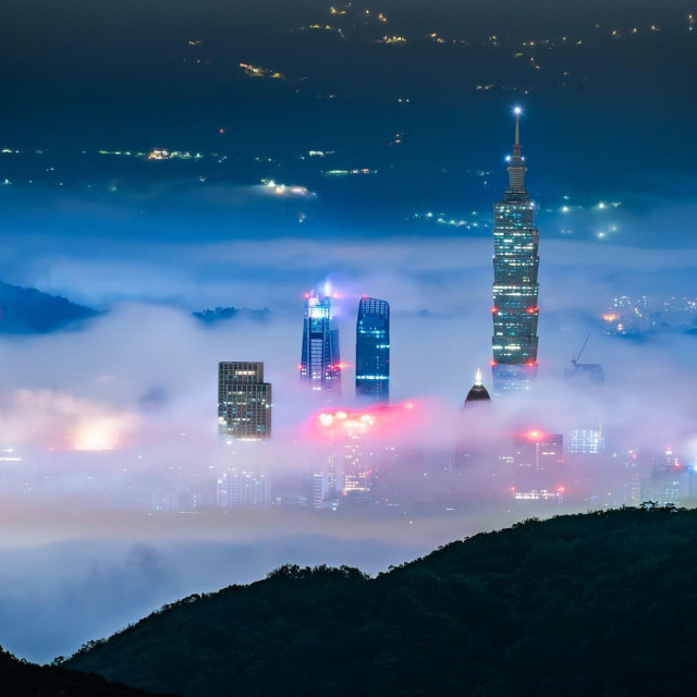 Panorama grada Taipei na Tajvanu. Ta bi država mogla biti jednom od većih gubitnica novog trgovinskog poretka.